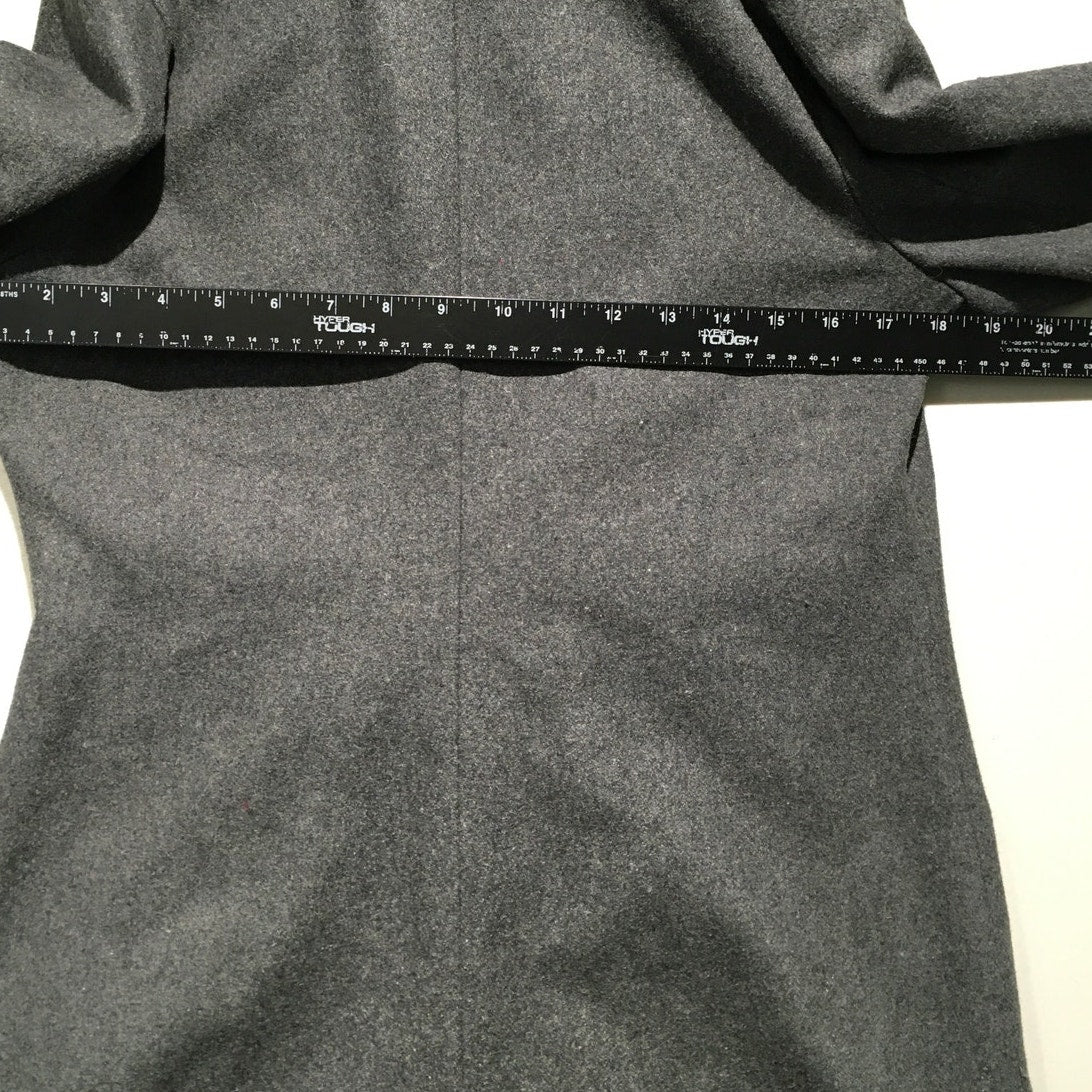 Tulle Gray Wool Peacoat Size M – Anthropologie, Minimalist, Cozy