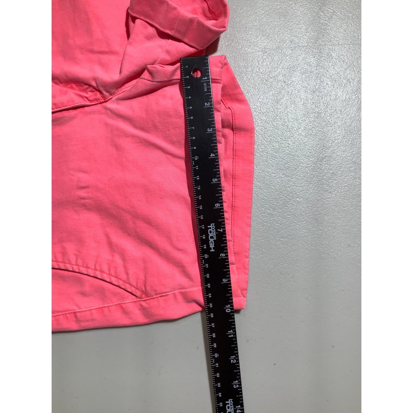 American Eagle Electric Pink Midi Chino Shorts Women’s 6 — Preppy, Y2K, Summer
