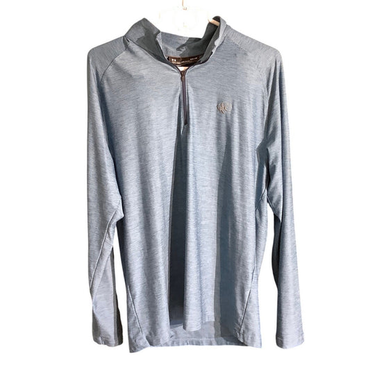 Under Armour Blue 1/4 Zip Pullover Size M – Athleisure, Minimalist, Sporty