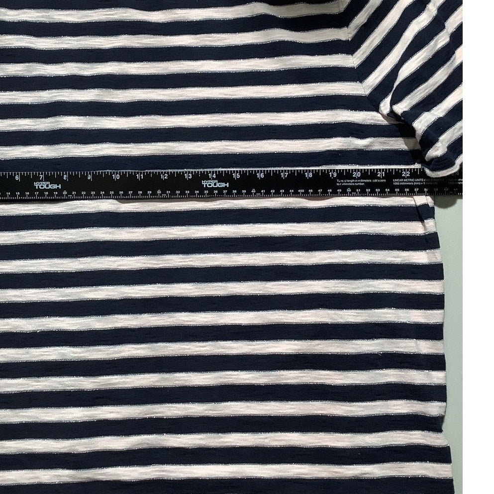 Talbots Blue Striped Top Women’s Size 3X – Nautical, Relaxed, Comfortable