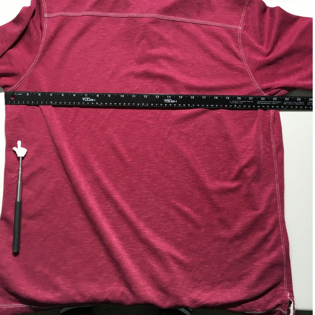 Tommy Bahama Maroon Polo Shirt Size XL - Casual, Coastal, Relaxed