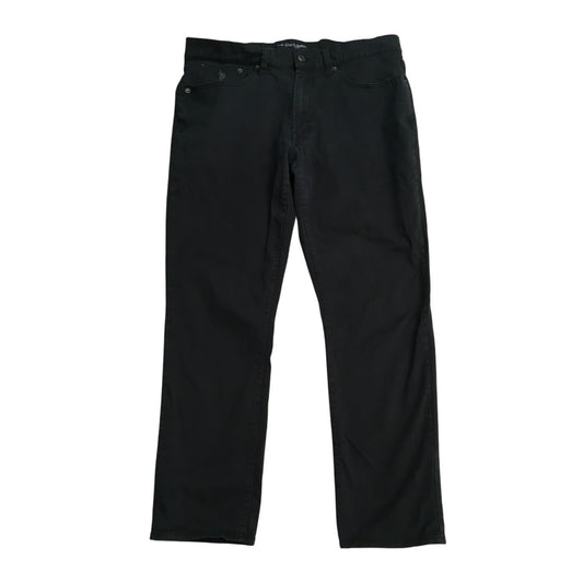 U.S. Polo Assn. Men's Black Stretch Pants 36W x 30L- Classic, Streetwear, Casual