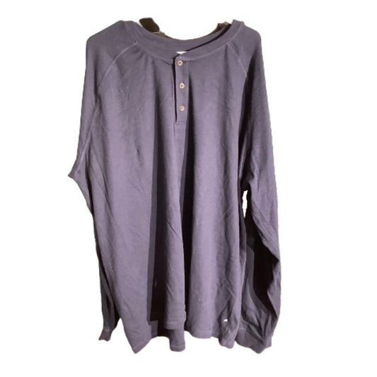 Tailor Vintage Men’s Henley Long Sleeve Shirt XXXL– Classic, Casual, Lightweight