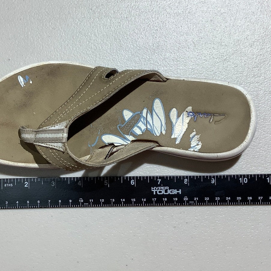 Clarks Breeze Sea Flip Flops Women’s 8.5–9 — Comfort, Beach, Casual