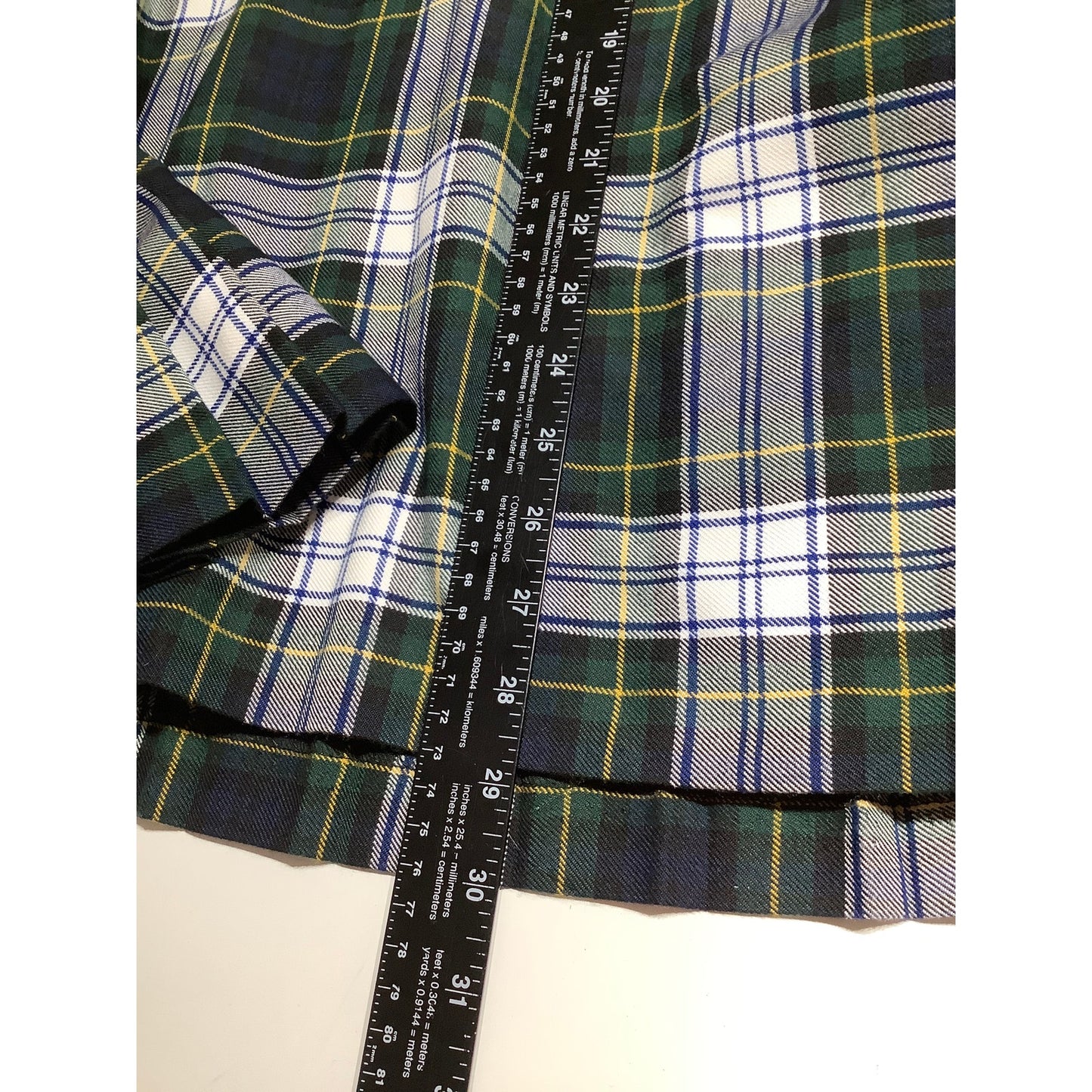 Murray Brothers of Hawick Scotland 14 Tartan Plaid Skirt Preppy, Vintage Holiday