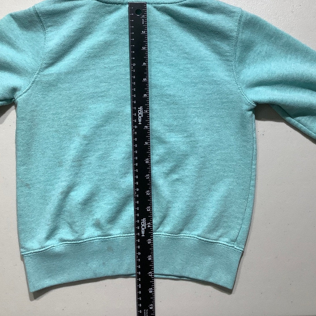 U.S. Polo Assn. Teal Hoodie Child Size 8 – Casual, Graphic, Pullover