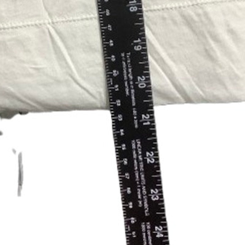 J.Crew White Lace Overlay Top Women’s Small – Elegant, Embroidered, 100% Cotton