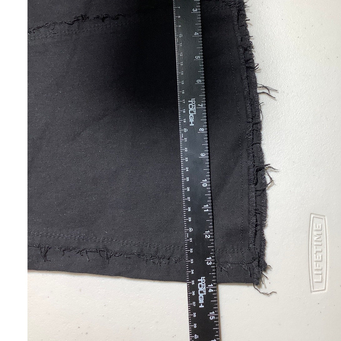 Almost Famous High Rise Flare Jeans Black Women’s 11 — Distressed, Retro, Trendy