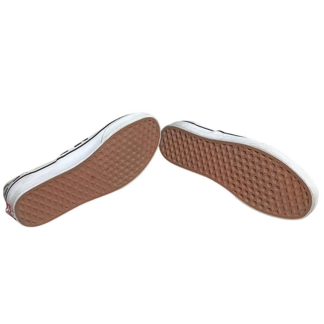Vans Classic Slip-On Shoes Size 6 Men / 7.5 Women — Black, White, Checkerboard