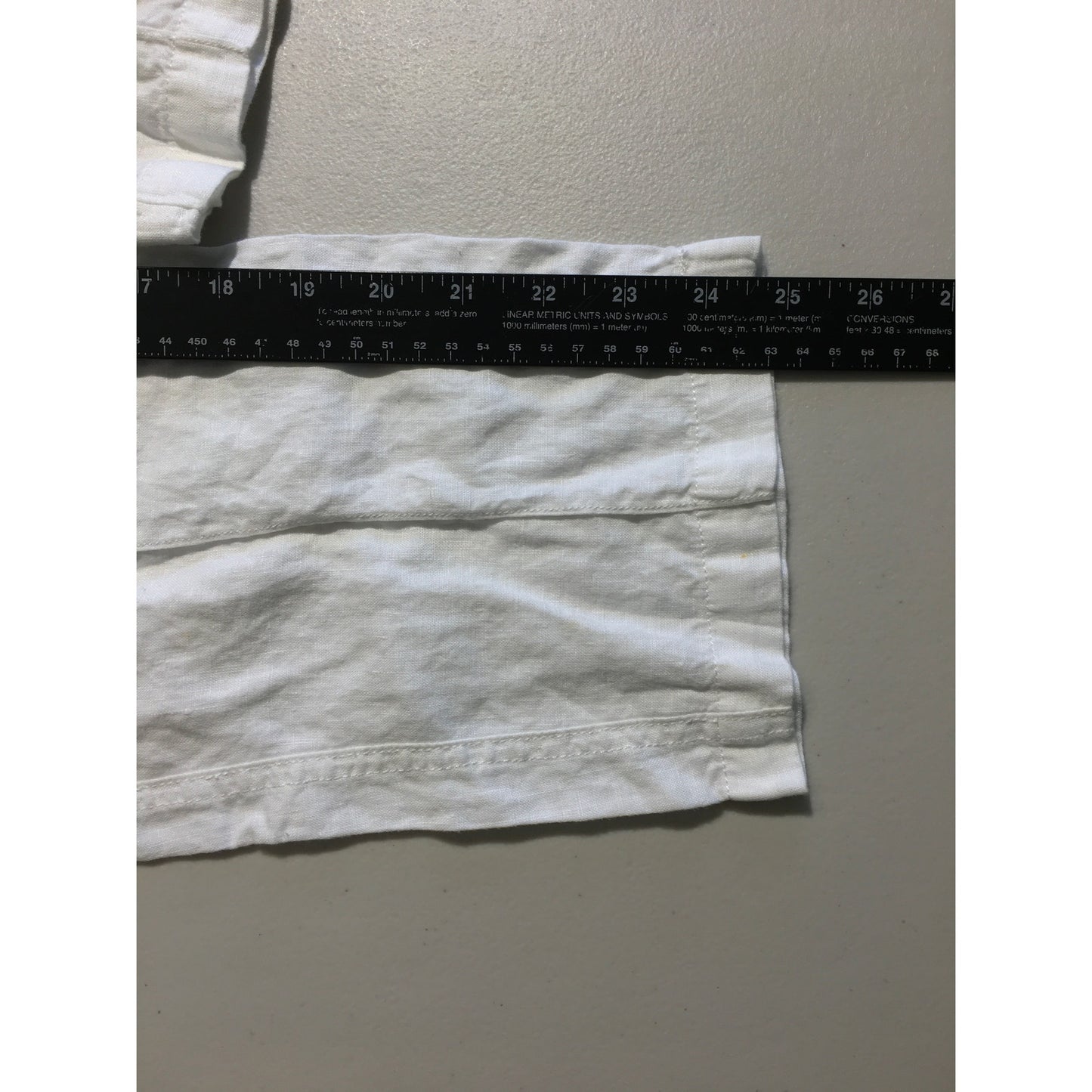 White 100% Linen Pants Size Small – Coastal, Minimalist, Resortwear