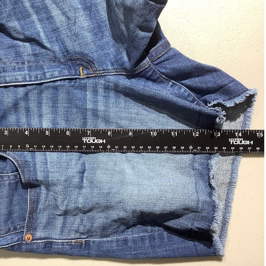 J.Crew Denim Blue Cutoff Jean Shorts Women’s 28 — Casual, Classic, Everyday
