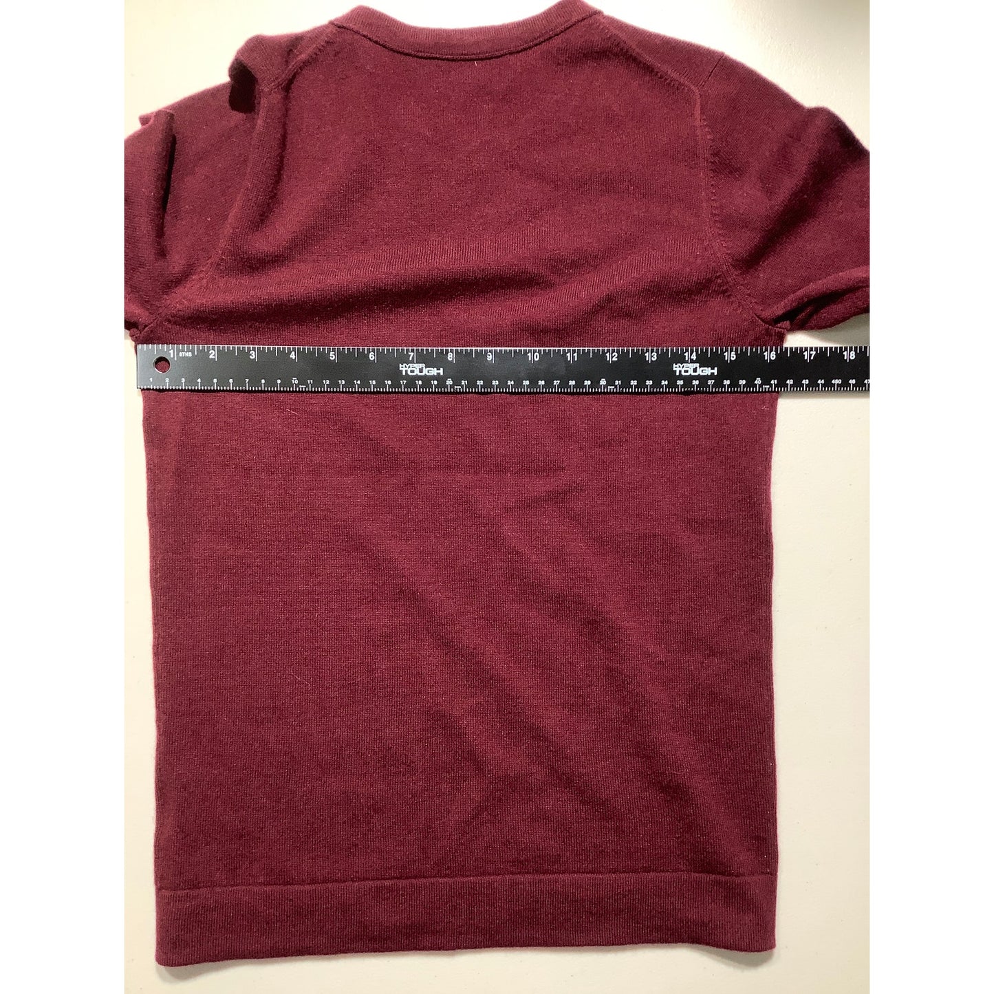 Pure Collection Burgundy Cashmere Sweater Women’s 4 – Minimalist, Soft, Crewneck