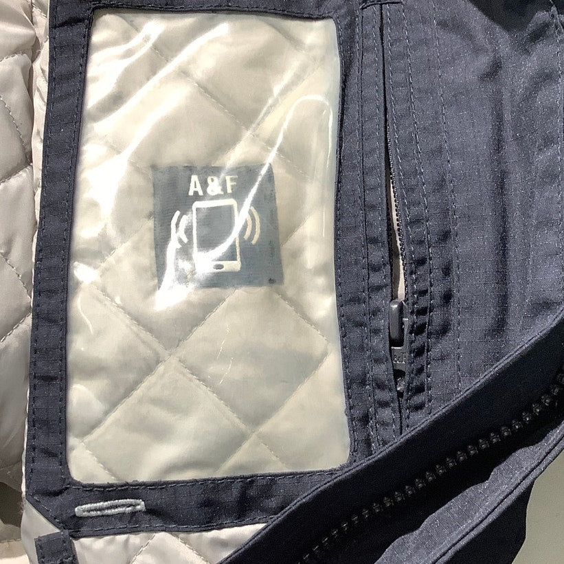 Abercrombie & Fitch Black Jacket XS - Minimalist, Streetwear, Athleisure