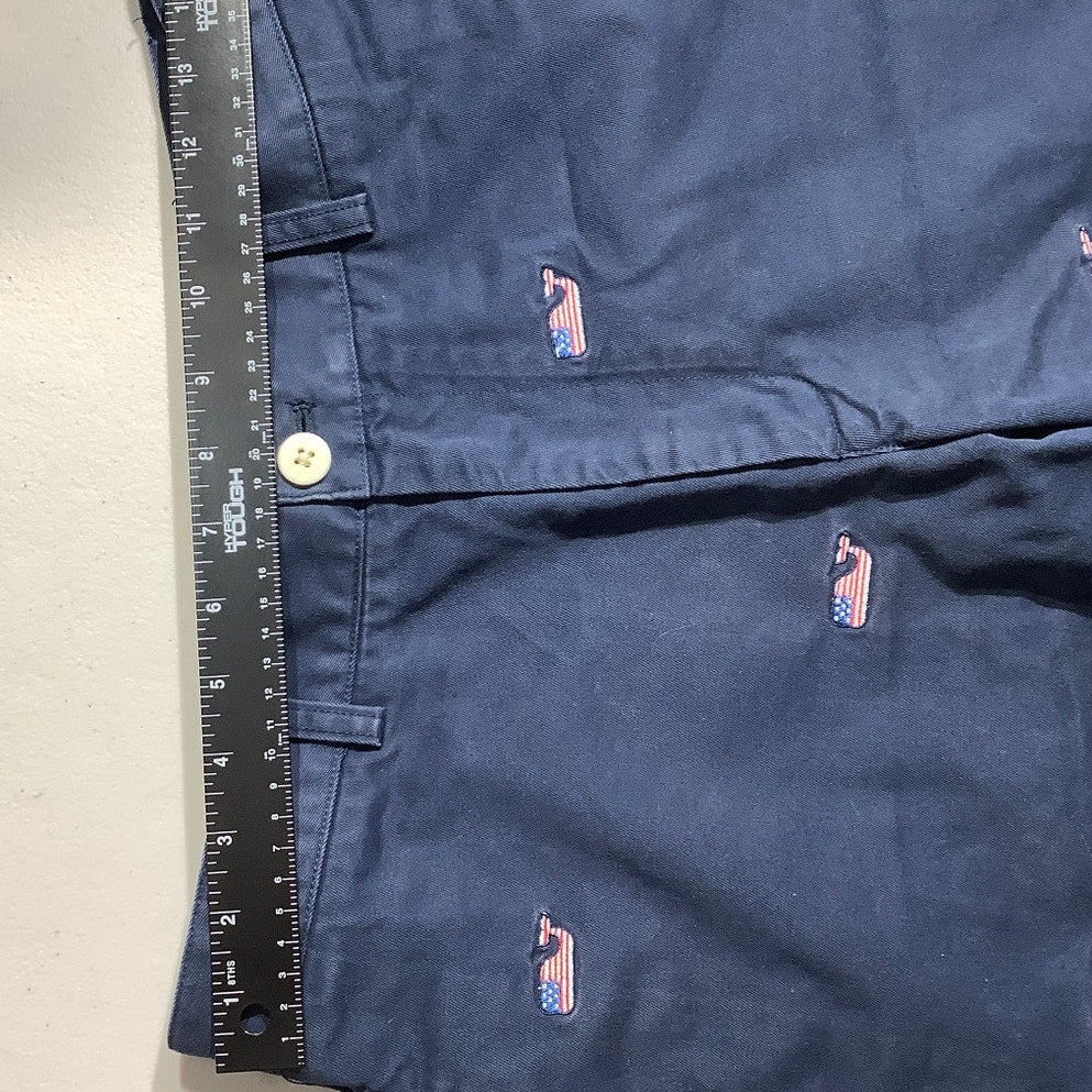 Vineyard Vines Embroidered Shorts Men’s Size 30 – Preppy, Patriotic, Casual