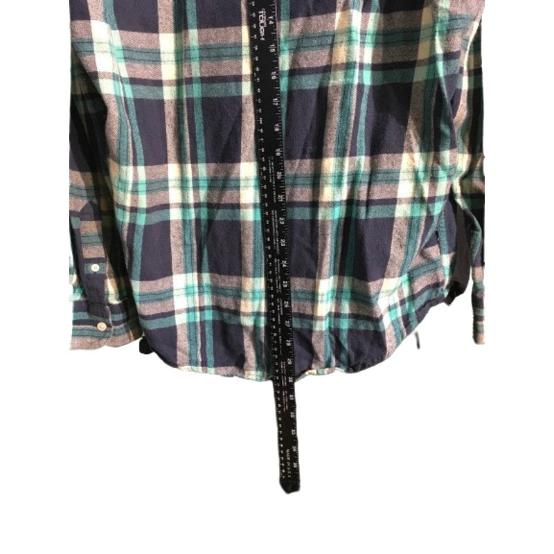 Urban Pipeline Men's Plaid Flannel Shirt LG - Grunge, Casual, 90s Style