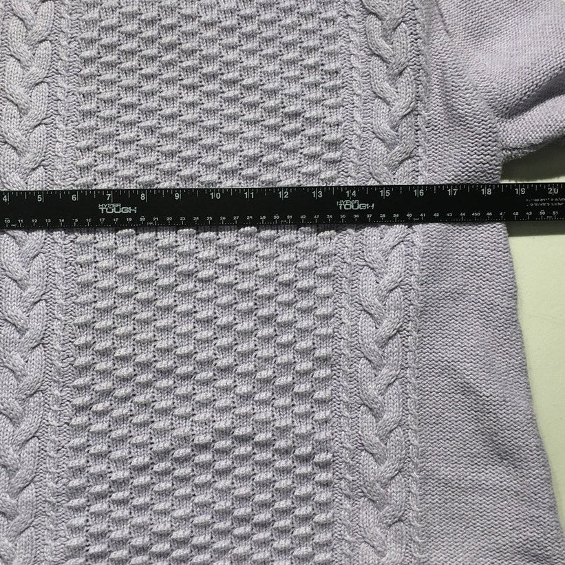 J.Crew Purple Sweater Size M - Preppy, Cozy, Minimalist