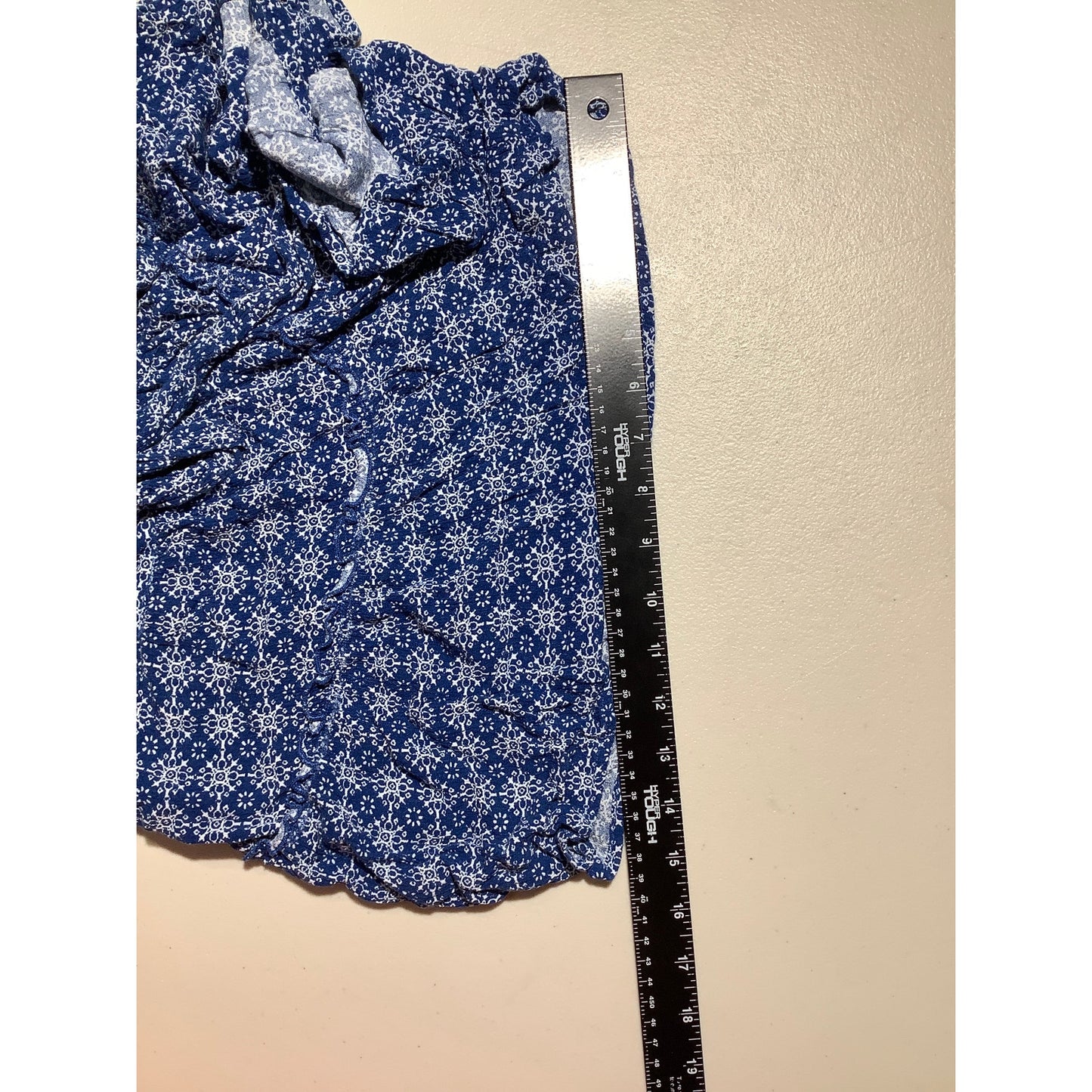 Cotton Candy Paisley Print Ruffled Shorts Women’s Size S— Boho, Festival, Summer