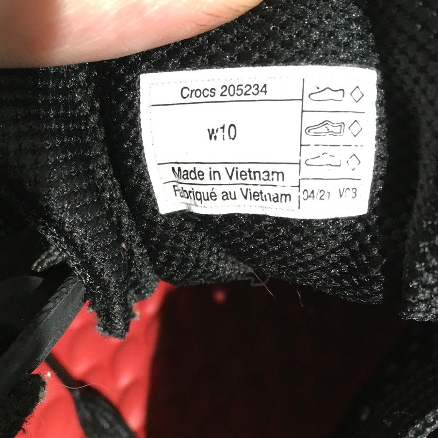 Crocs Black Size 10W LiteRide Pacer Sneakers - Casual, Athleisure, Lightweight