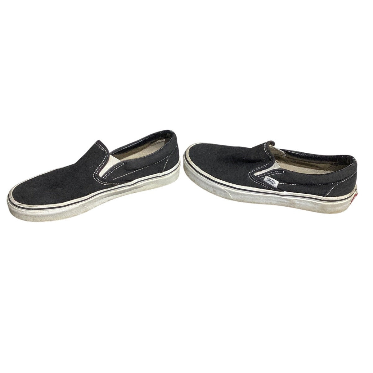Vans Classic Slip-On Unisex Sneakers Men’s 6.5 / Women’s 8 —Black, Canvas, Skate