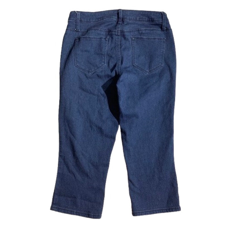 A3 Denim Capri Pants Women’s Size 10 – Dark Blue, Stretch, Casual