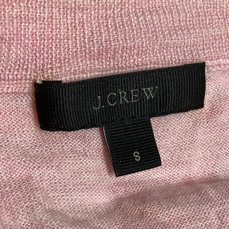 J.Crew Light Pink Merino Wool Sweater Size Small - Feminine, Minimalist, Preppy