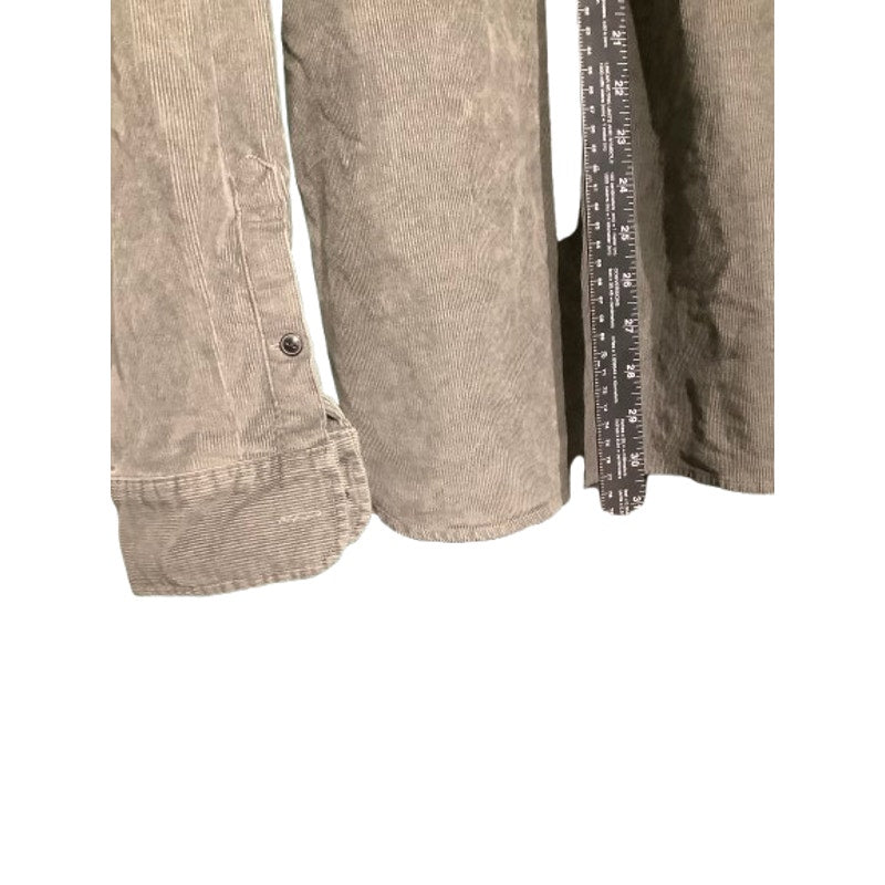 J.Crew Gray Button-Up Shirt Men’s Size XXL – Classic, Collared, Long Sleeve