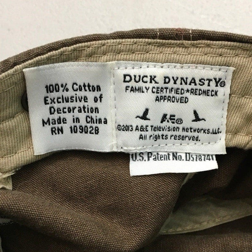 Duck Dynasty Vintage Camo Hat Adjustable - Rustic, Outdoors, Hunting