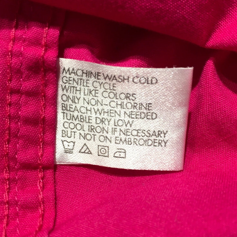 US Polo Assn Pink Collared Shirt Size L - Preppy, Casual, Classic