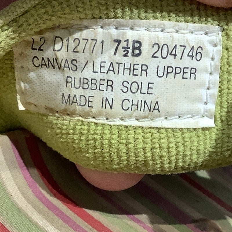 Cole Haan Leather Canvas Slide Sandals Women’s 7.5B — Chic, Casual, Summer