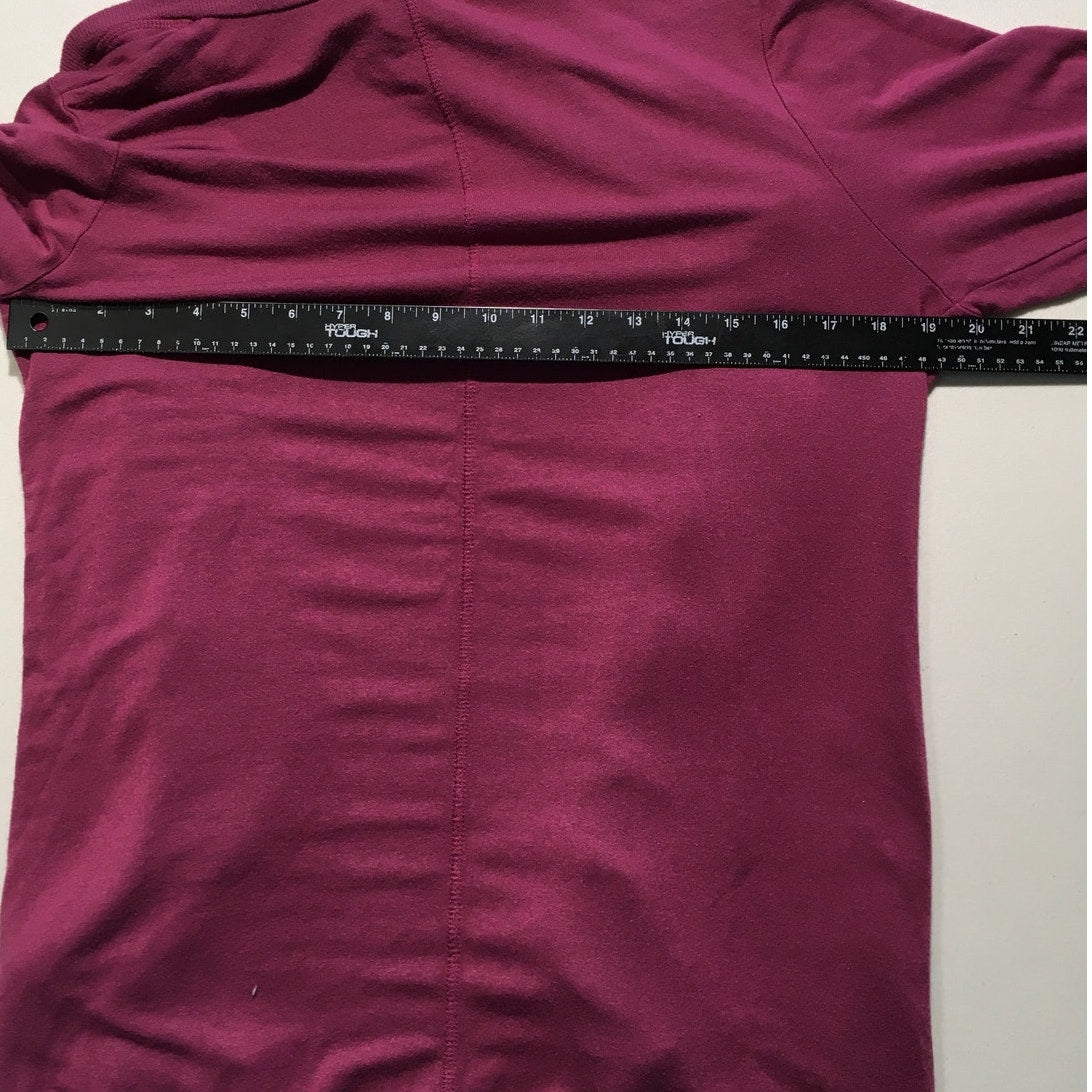 Athleta Light Purple Open-Knit Cardigan M - Cozy, Casual, Minimalist