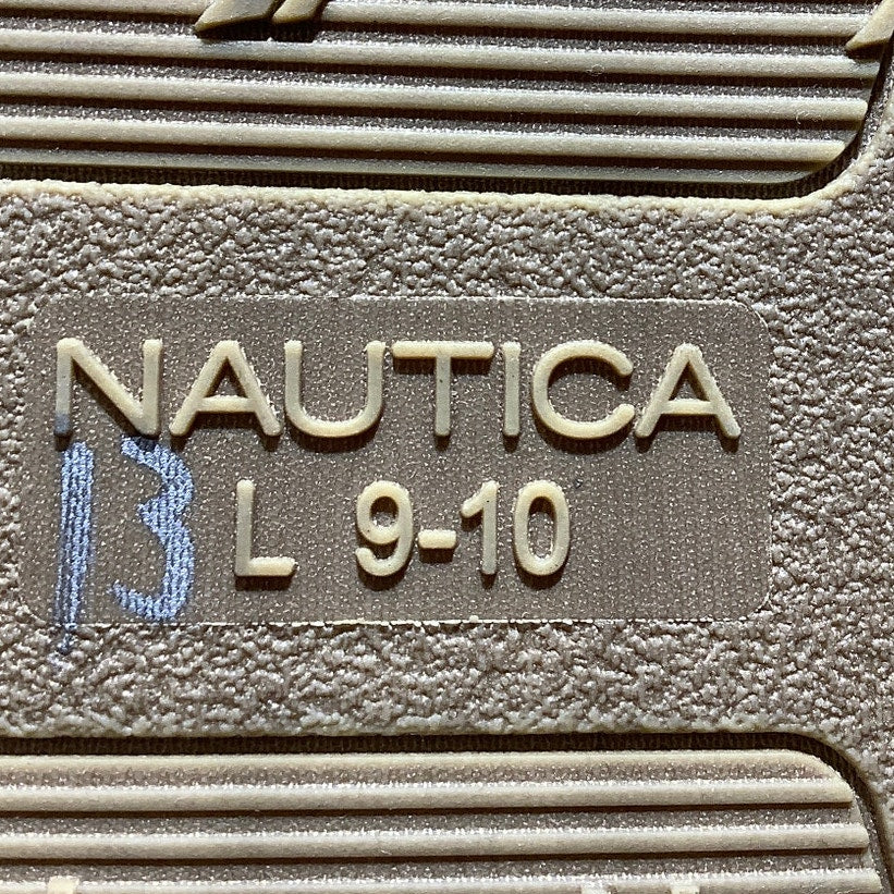 Nautica Waffle Textured Slippers Women Size 9-10 — Cozy, Lounge, Casual