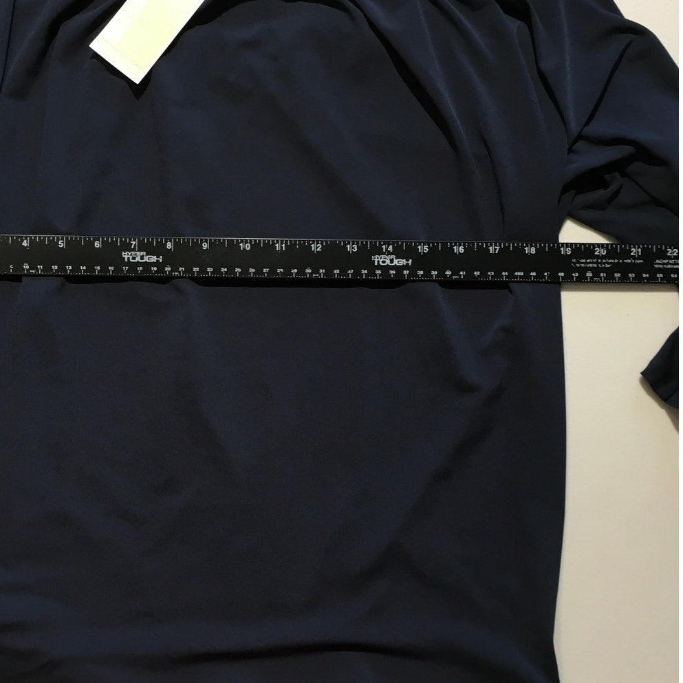 Michael Kors Gold Chain Neck Top Size S - Elegant, Chic, Evening, Date, Regency