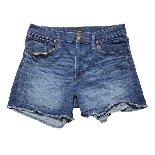 J.Crew Denim Blue Cutoff Jean Shorts Women’s 28 — Casual, Classic, Everyday
