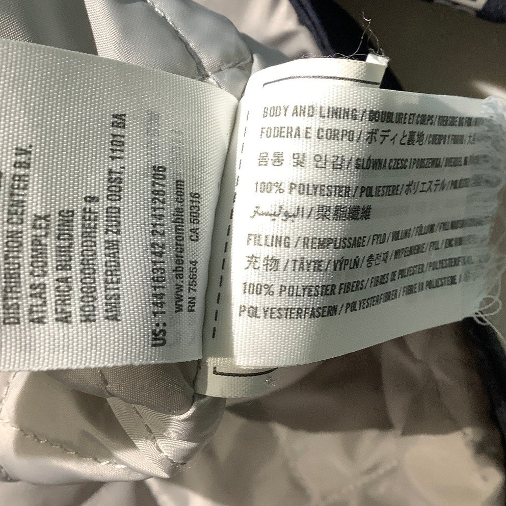 Abercrombie & Fitch Black Jacket XS - Minimalist, Streetwear, Athleisure