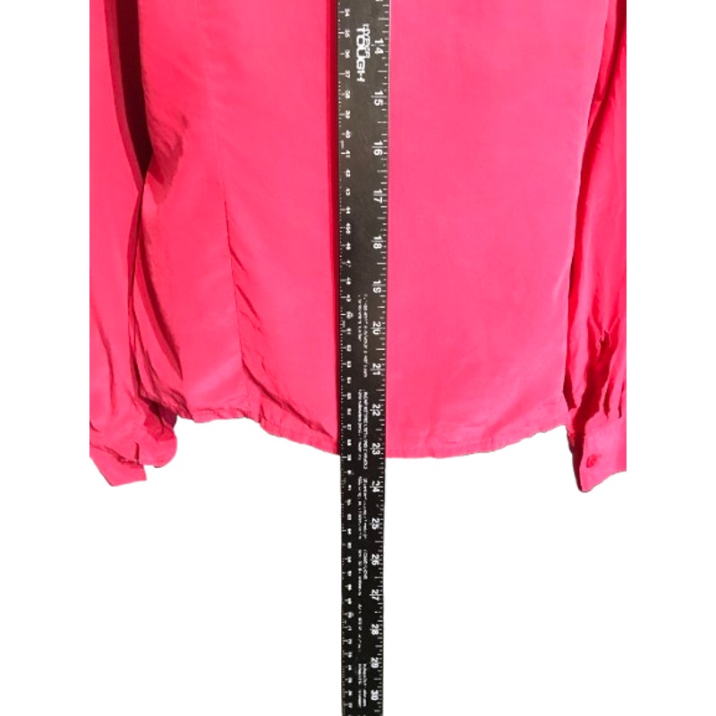 Laura Ashley Pink Silk Blouse Size 10 - Elegant, Feminine, Classic