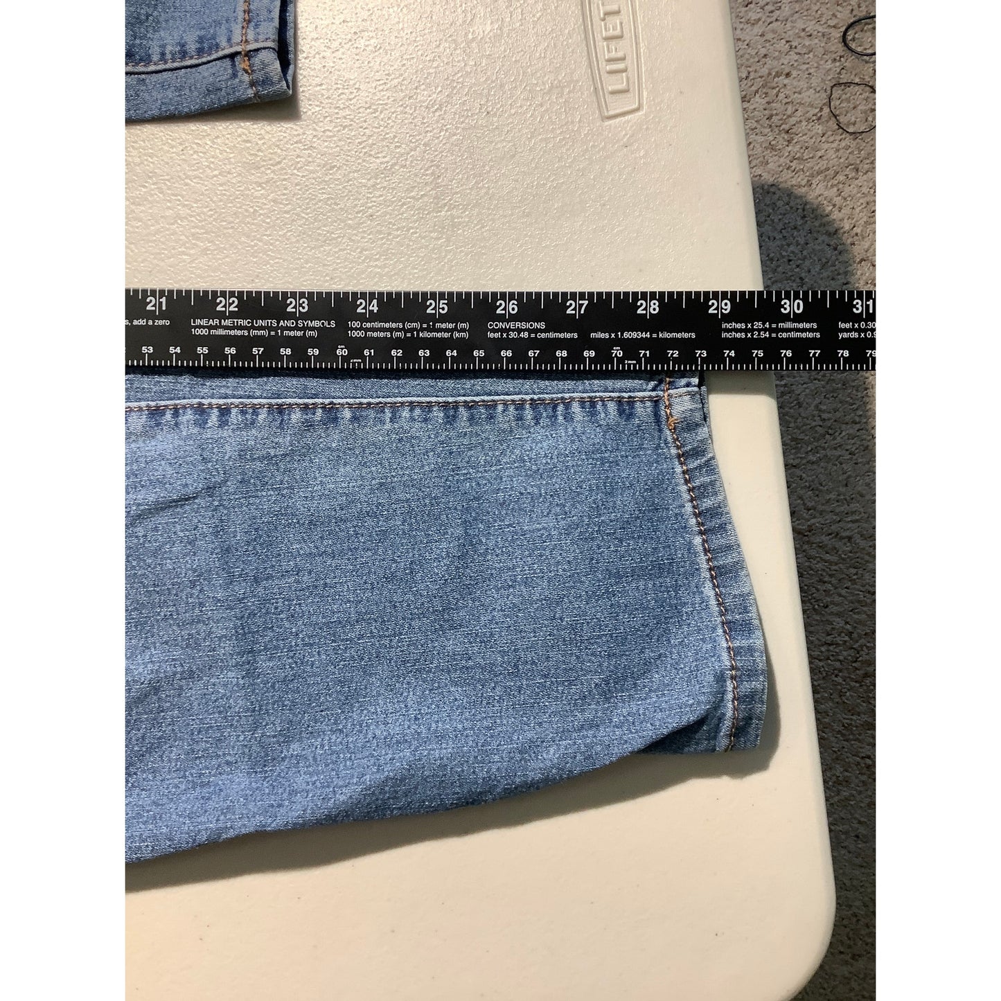 A3 High Rise Distressed Jeans Women’s Size 20W – High-Rise, Stretch, Casual