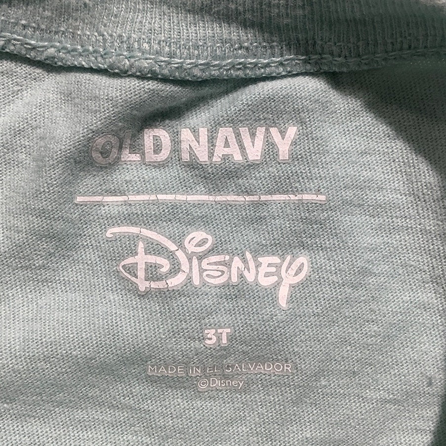 Old Navy Elsa Frozen Disney T-Shirt Infant Girls Size 3T – Graphic, Teal, Cotton