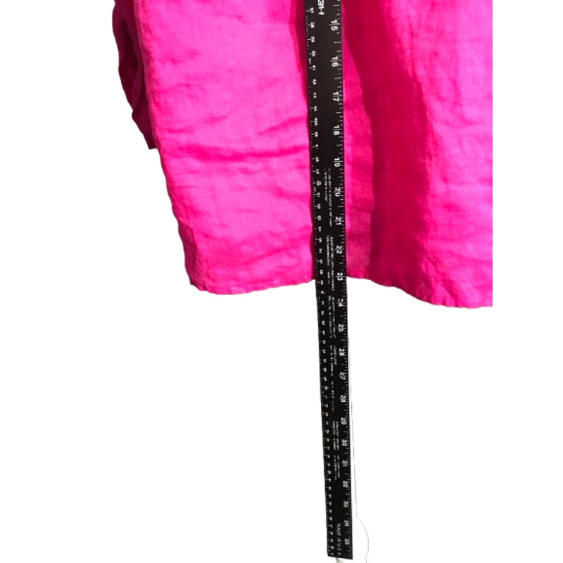 International Concepts Pink Size 1X Button Up - Casual, Boho, Comfortable