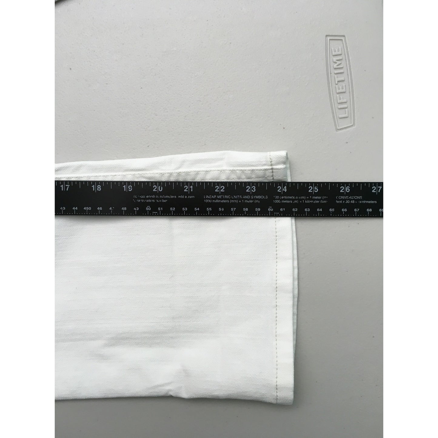 J.Jill Cream Authentic Fit Below Stretch Pants 8 – Minimalist, Classic, Casual