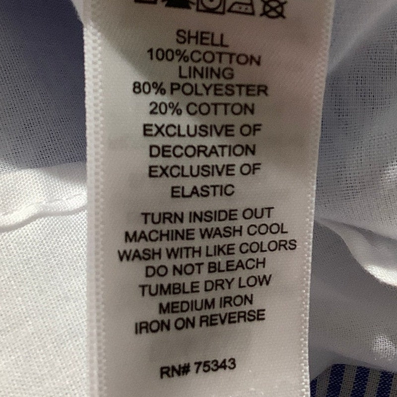 Tommy Bahama Girls Dress Size 7 Pom Pom Cotton — Preppy, Coastal, Resort