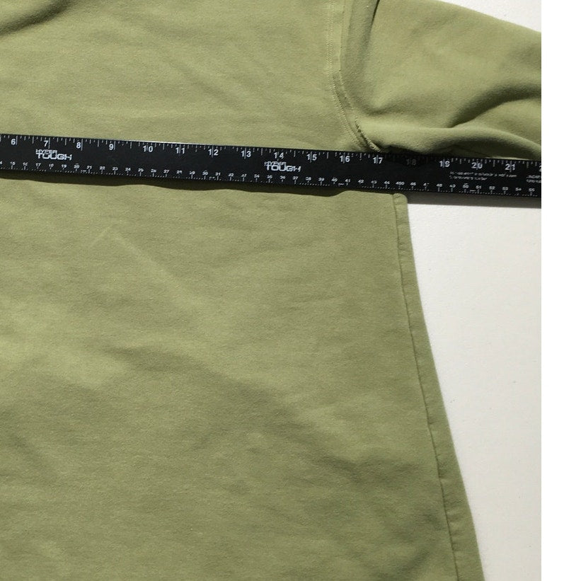 Neon Buddha Olive Green Pullover Size SM - Minimalist, Artsy, Cozy