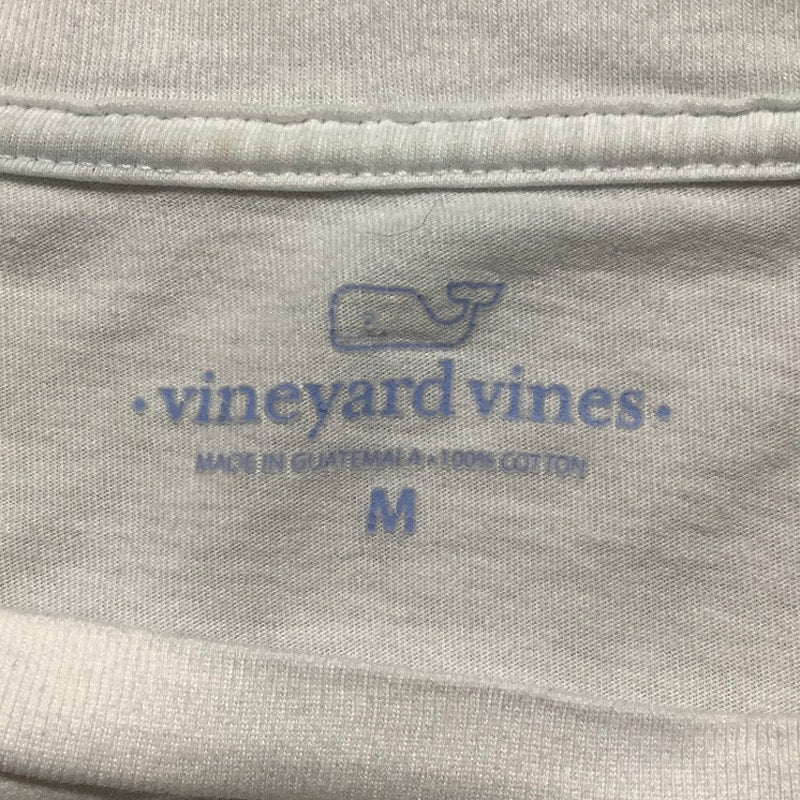 Vineyard Vines White Mahi Pocket T-Shirt Men’s M – Casual, Graphic, Classic Fit