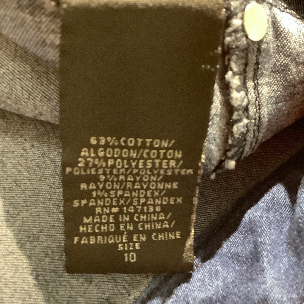 A3 Denim Capri Pants Women’s Size 10 – Dark Blue, Stretch, Casual