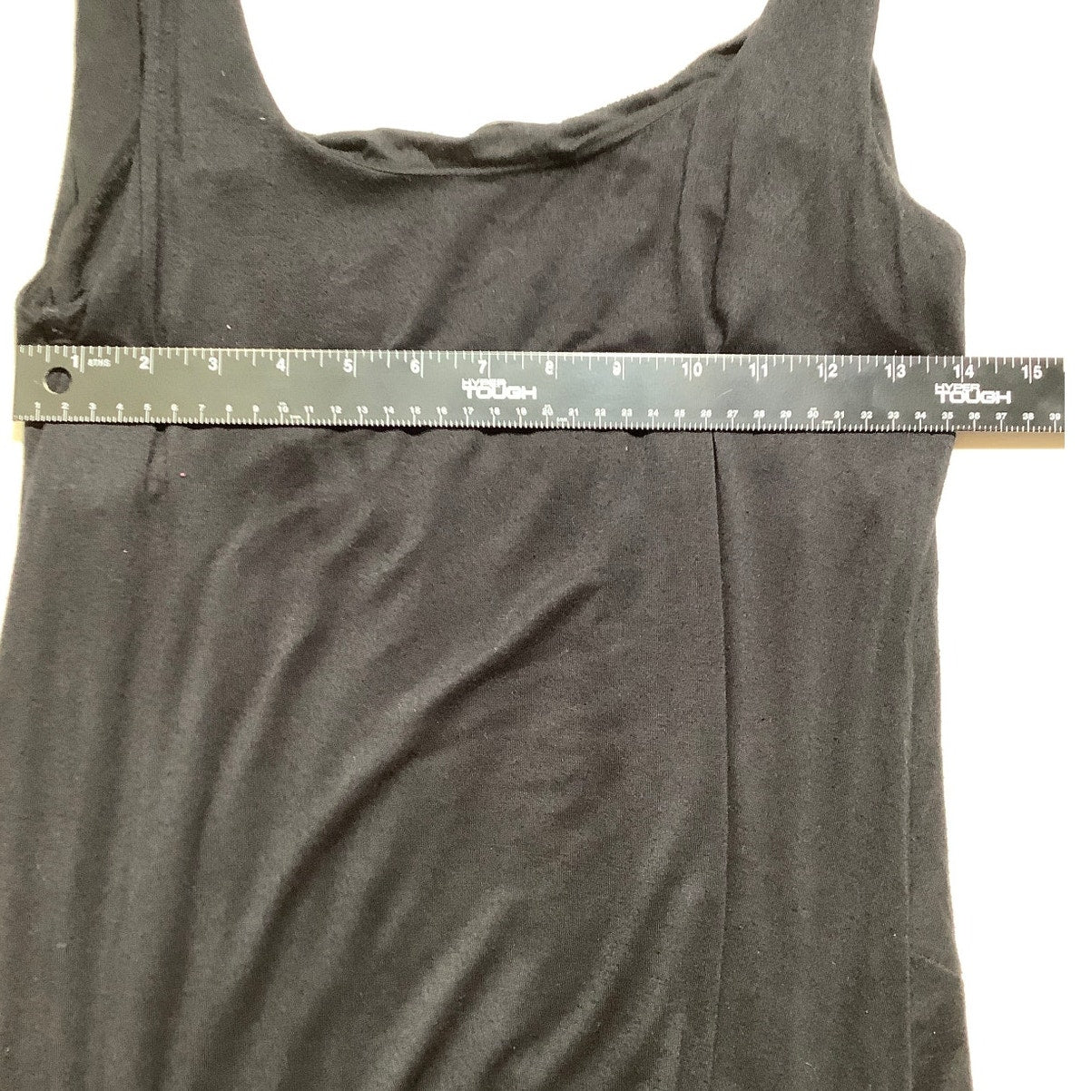 Soma Maxi Dress Women’s Size M – Black, Stretch Knit, Sleeveless