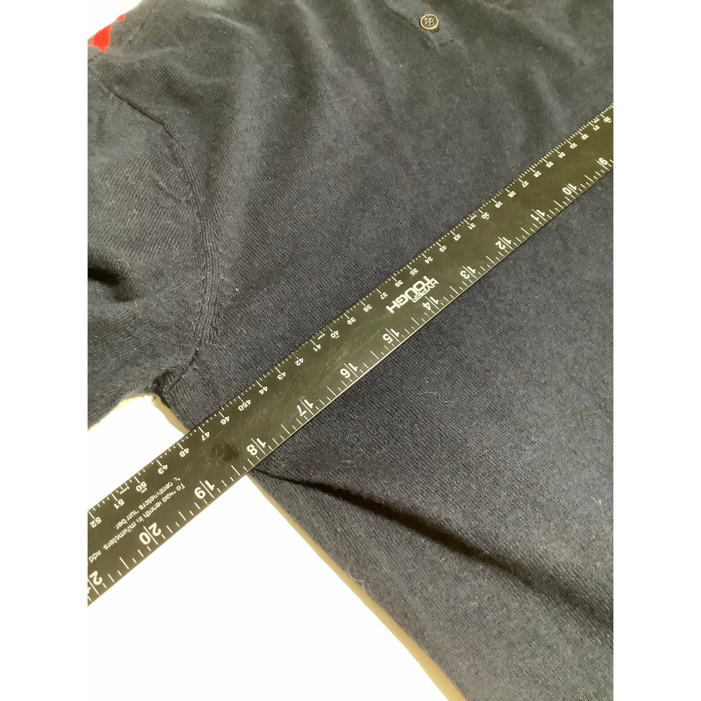 Talbots Navy Dachshund Sweater, Size M - Preppy, Whimsical, Grandma Core