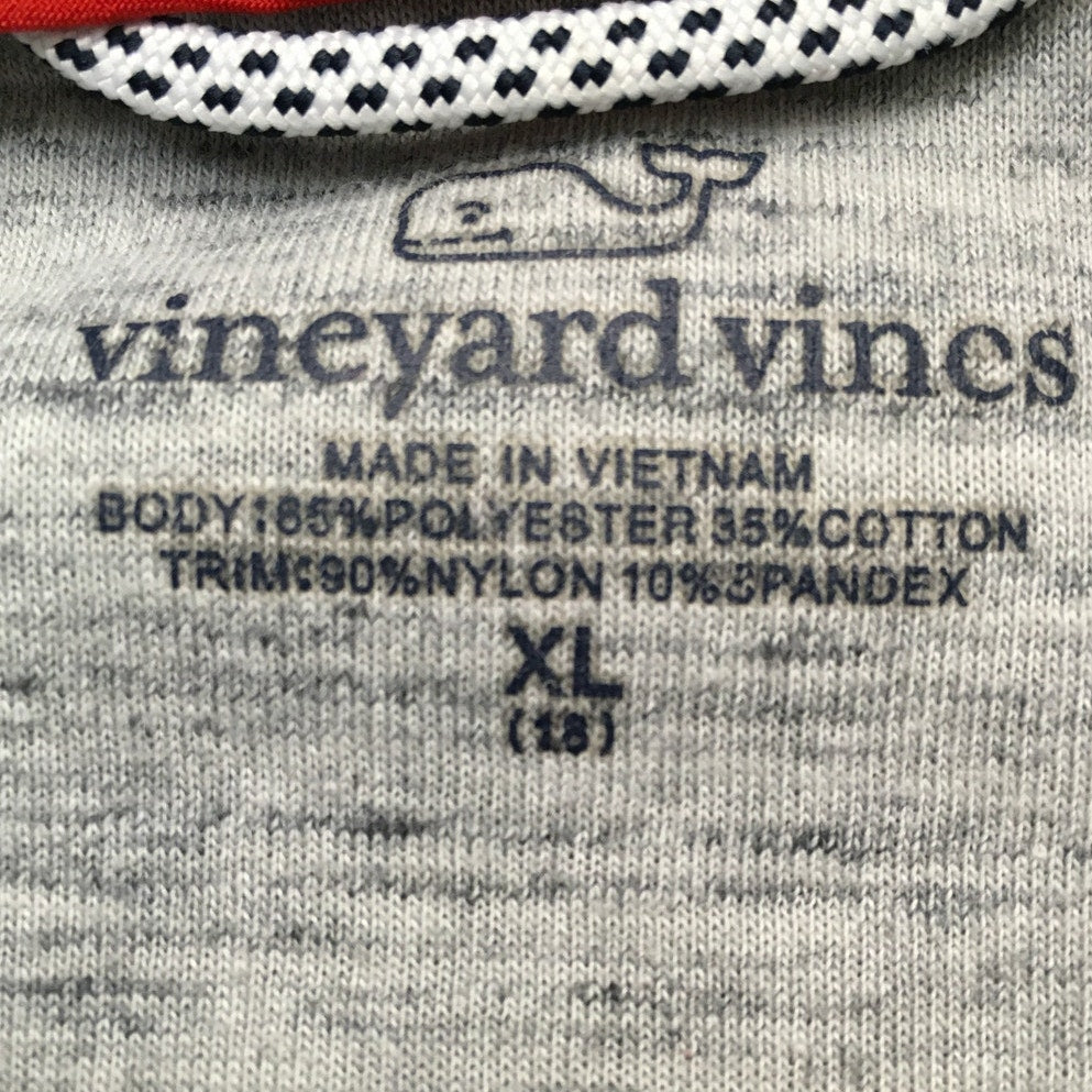 Vineyard Vines Child Size XL 1/4 Zip Pullover Dark - Preppy, Casual, Classic