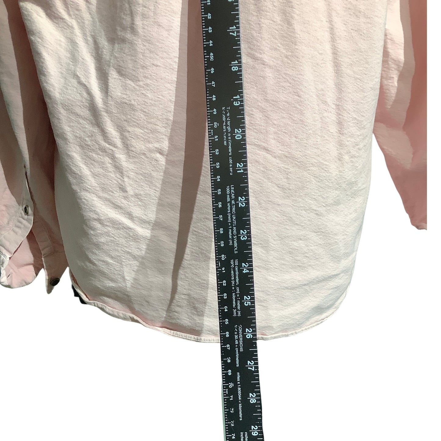 J.Crew Light Pink Slim Untucked Shirt Men’s M — Preppy, Coastal, Classic