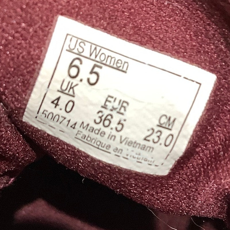 Vans Maroon and White Sneakers Size 6.5 - Skater, Casual, Streetwear