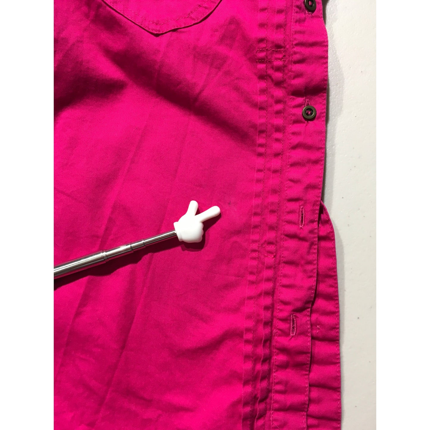 US Polo Assn Pink Collared Shirt Size L - Preppy, Casual, Classic