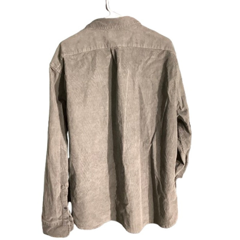 J.Crew Gray Button-Up Shirt Men’s Size XXL – Classic, Collared, Long Sleeve